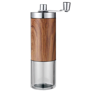 一本手动咖啡机手磨咖啡磨豆机家用小型手摇咖啡磨豆器咖啡碾磨器