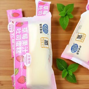 港荣蒸蛋糕草莓果汁吐司蛋糕早餐代餐糕点办公休闲速食品超软面包