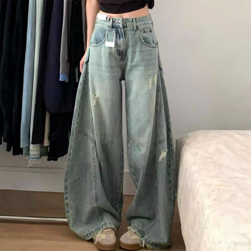 大码女装胖mm梨型身材显瘦裤子女