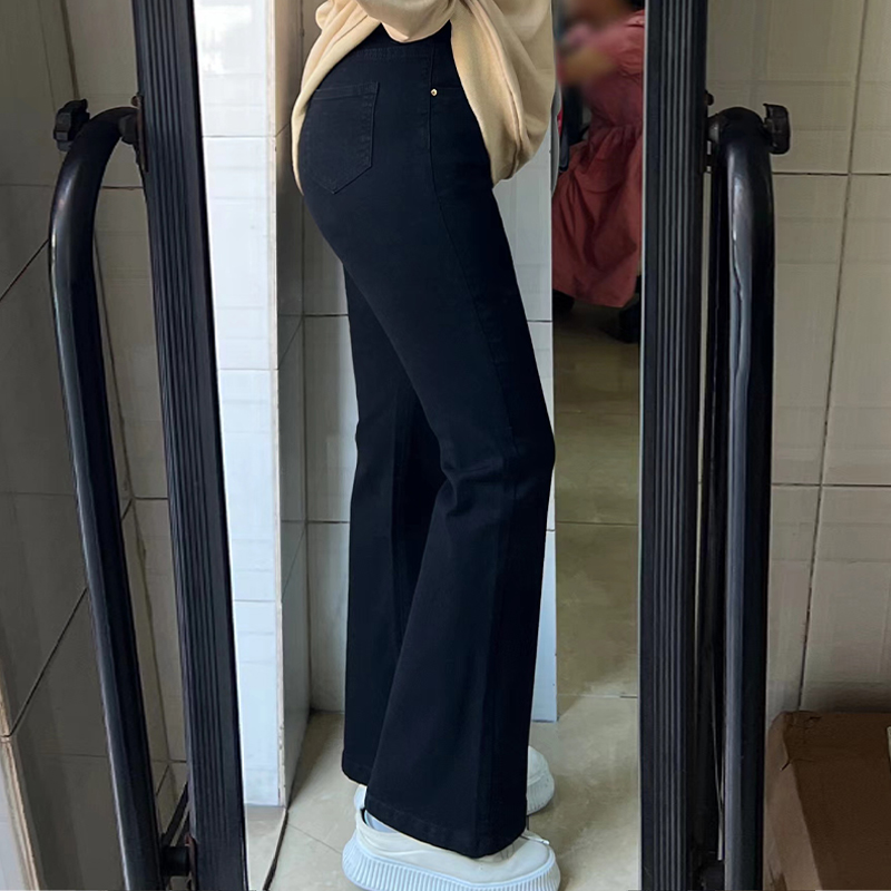 300斤特大码女装高腰显瘦牛仔裤