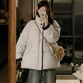 胖mm独特漂亮小棉袄女士2026新款 300斤大码 女装 棉服加厚保暖外套