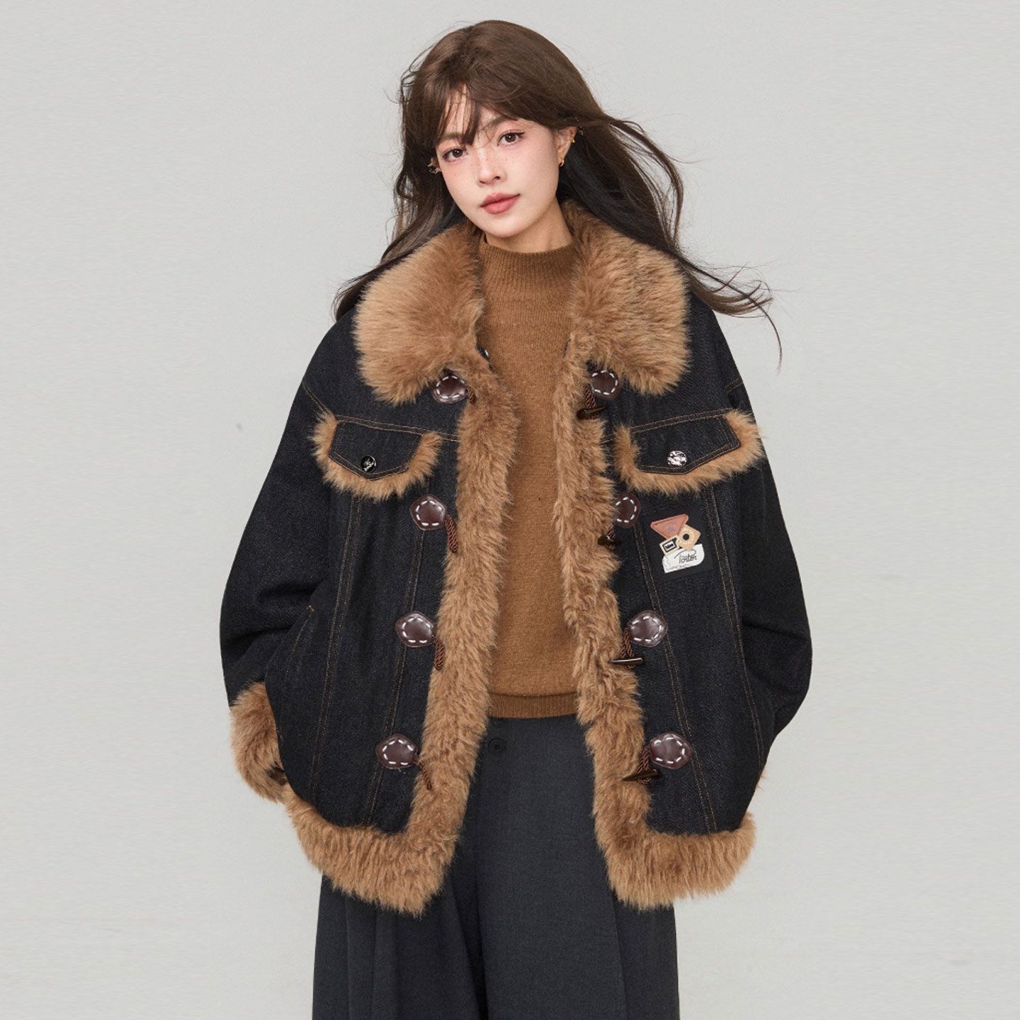 300斤特大码宽松百搭超好看棉衣