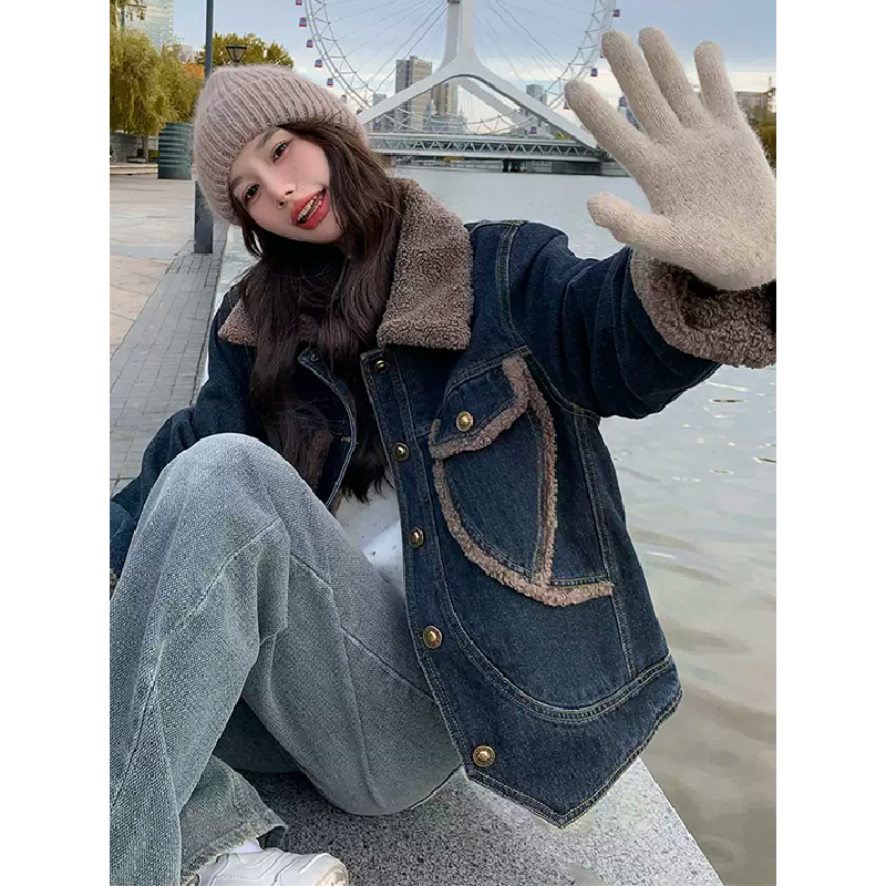 特大码韩系ins宽松显瘦百搭棉衣