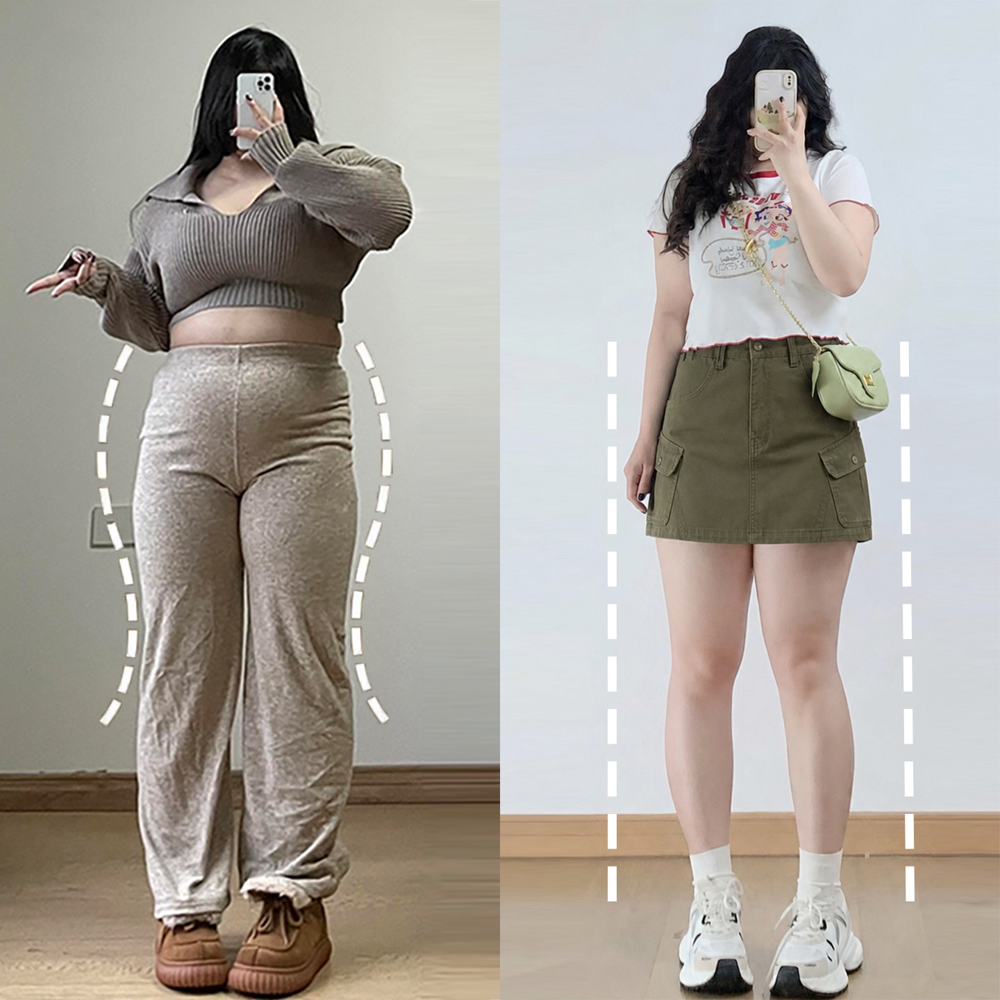 特大码女装美式复古牛仔半身裙女图片