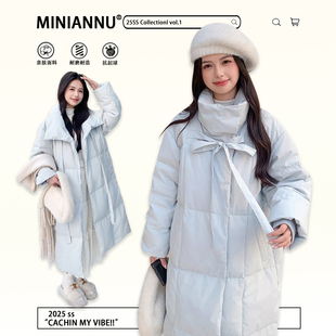 外套女2025巨好看 胖mm韩系今年流行漂亮 厚棉服 女装 300斤大码