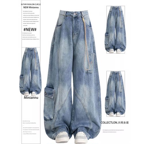大码女装胖mm2026年超火的裤子女