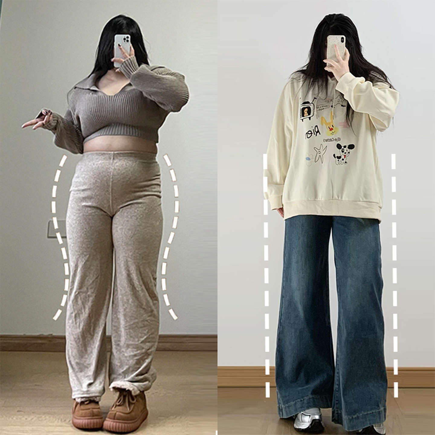 大码女装蓝色休闲百搭牛仔裤女胖mm美式辣妹风修身弹力显瘦直筒裤,女装/女士精品,大码裤装,淘宝优惠券,粉丝福利购,淘宝优惠卷