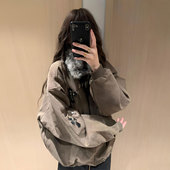 胖mm独特漂亮小棉袄女冬季 大码 女装 复古高街显瘦座山雕保暖厚外套