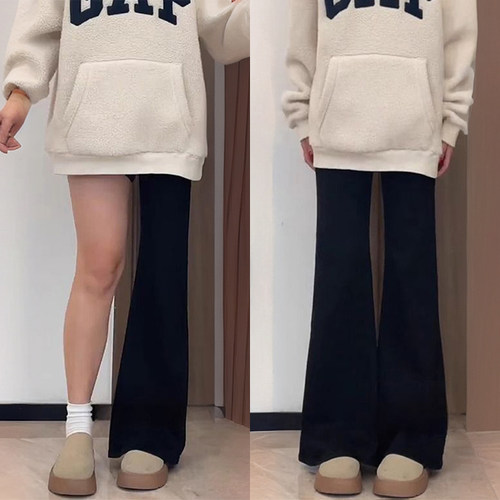 大码女装休闲学院风百搭牛仔裤女