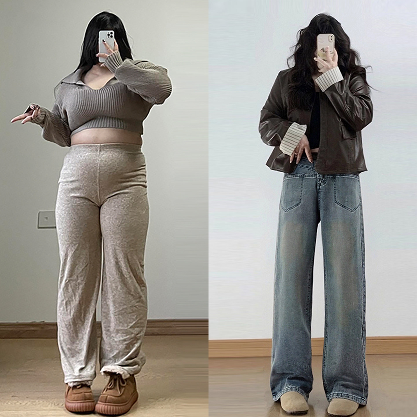 300斤特大码女装韩系学生蓝色牛仔裤女胖mm复古高腰显瘦阔腿裤子,女装/女士精品,大码裤装,淘宝优惠券,粉丝福利购,淘宝优惠卷