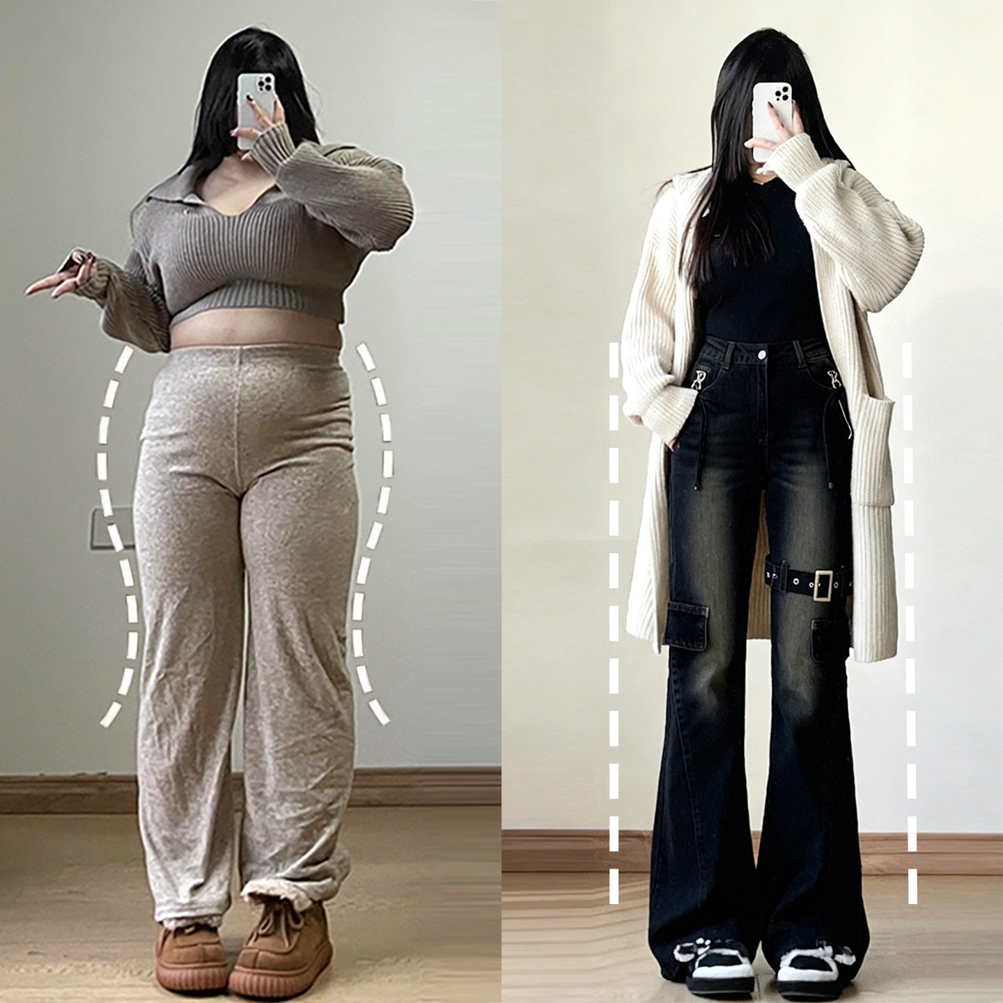 胖mm大码女装美式穿搭弹力牛仔裤女高街辣妹风多口袋工装微喇裤子,女装/女士精品,大码裤装,淘宝优惠券,粉丝福利购,淘宝优惠卷