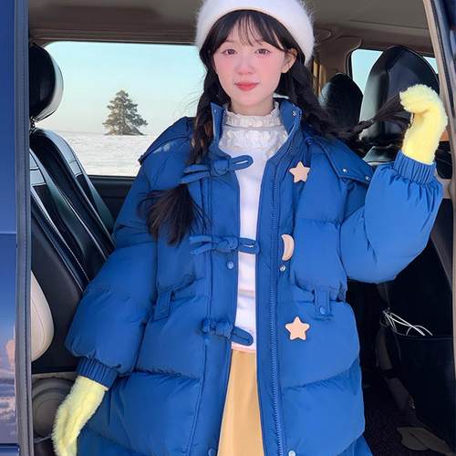 特大码高级感ins韩系百搭面包服