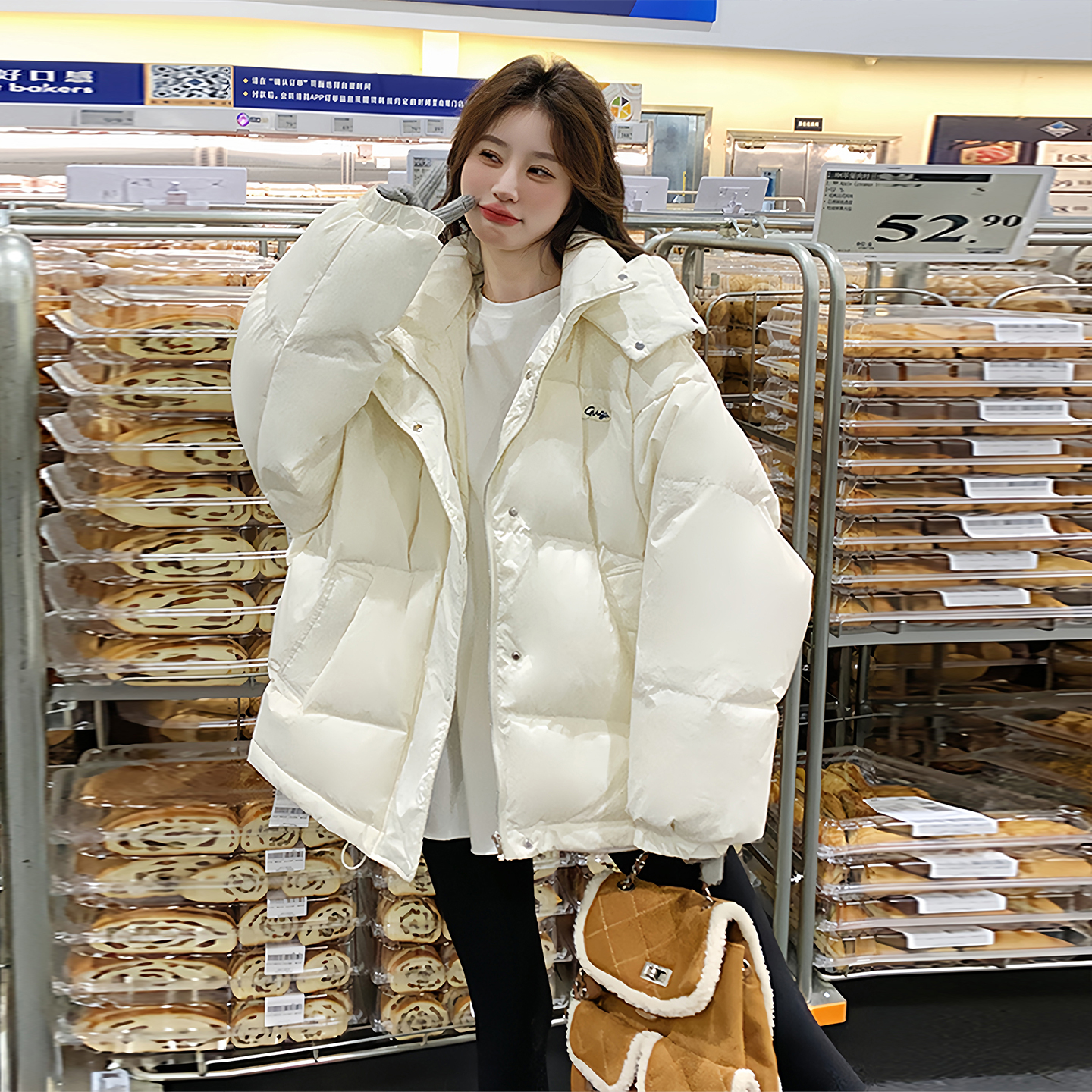 300斤大码学院风减龄气质外套女