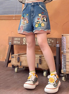 特大码韩系设计感宽松百搭裤子女