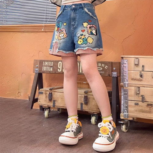 特大码韩系设计感宽松百搭裤子女