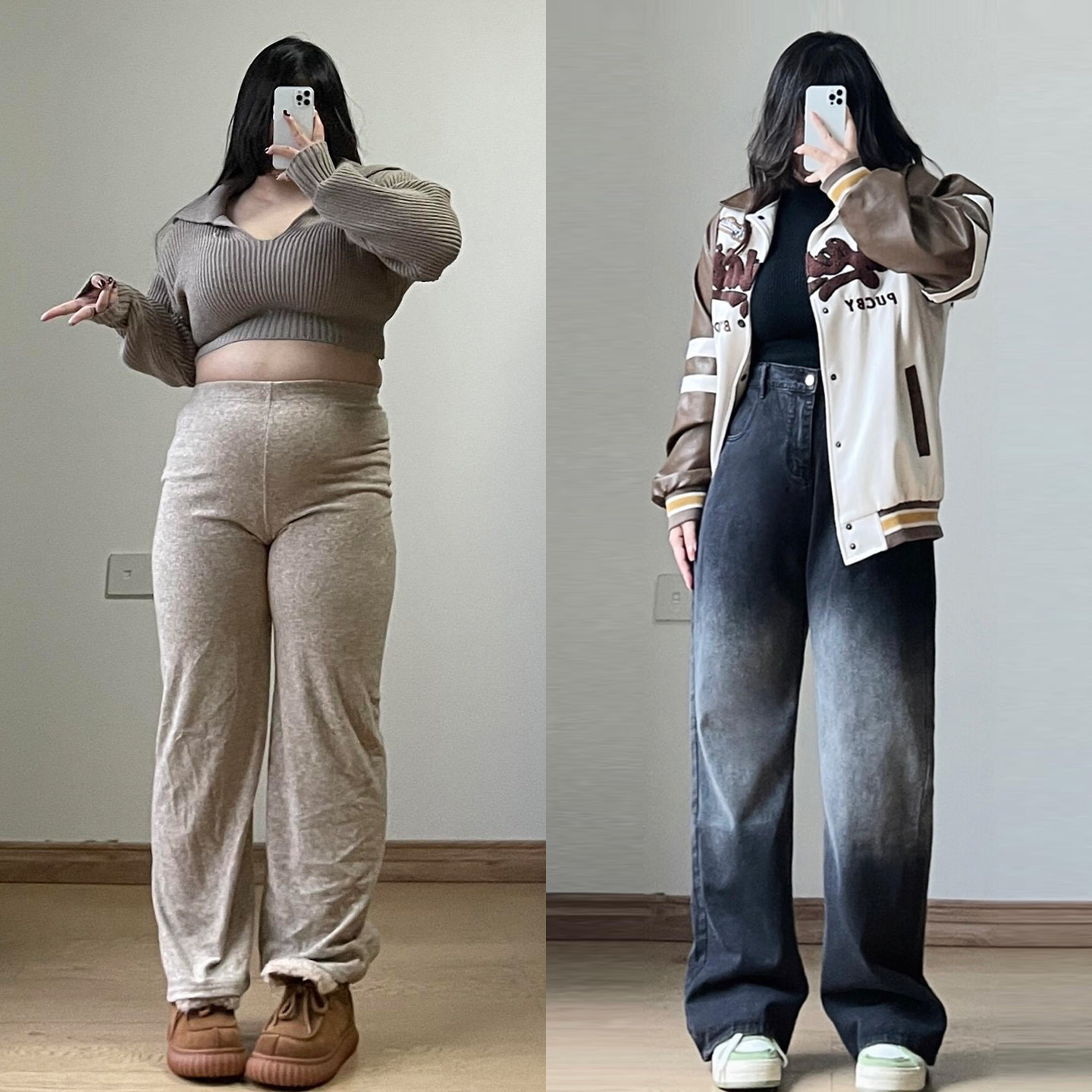 特大码女装美式水洗渐变色牛仔裤女胖mm宽松遮肉不贴腿直筒长裤子,女装/女士精品,大码裤装,淘宝优惠券,粉丝福利购,淘宝优惠卷