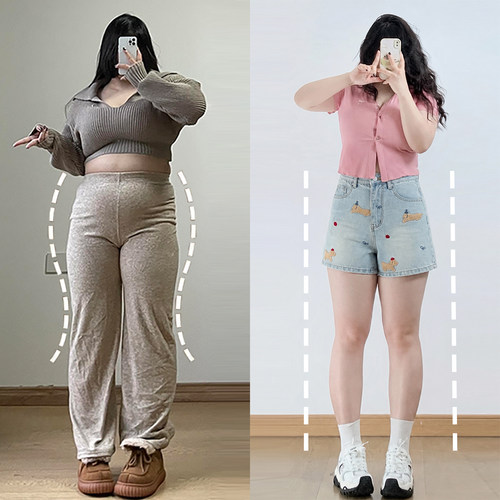 大码女装韩系休闲夏季牛仔短裤女