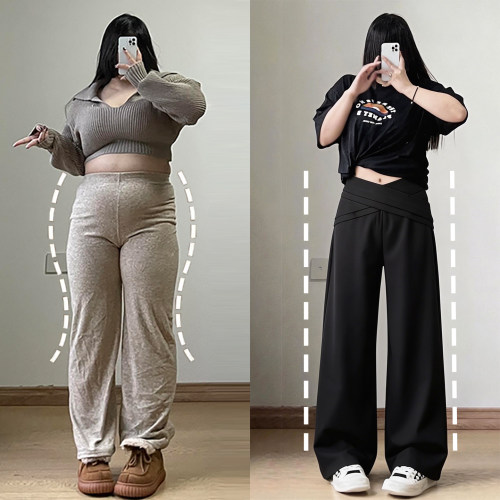 胖mm大码女装今年流行爆款裤子女