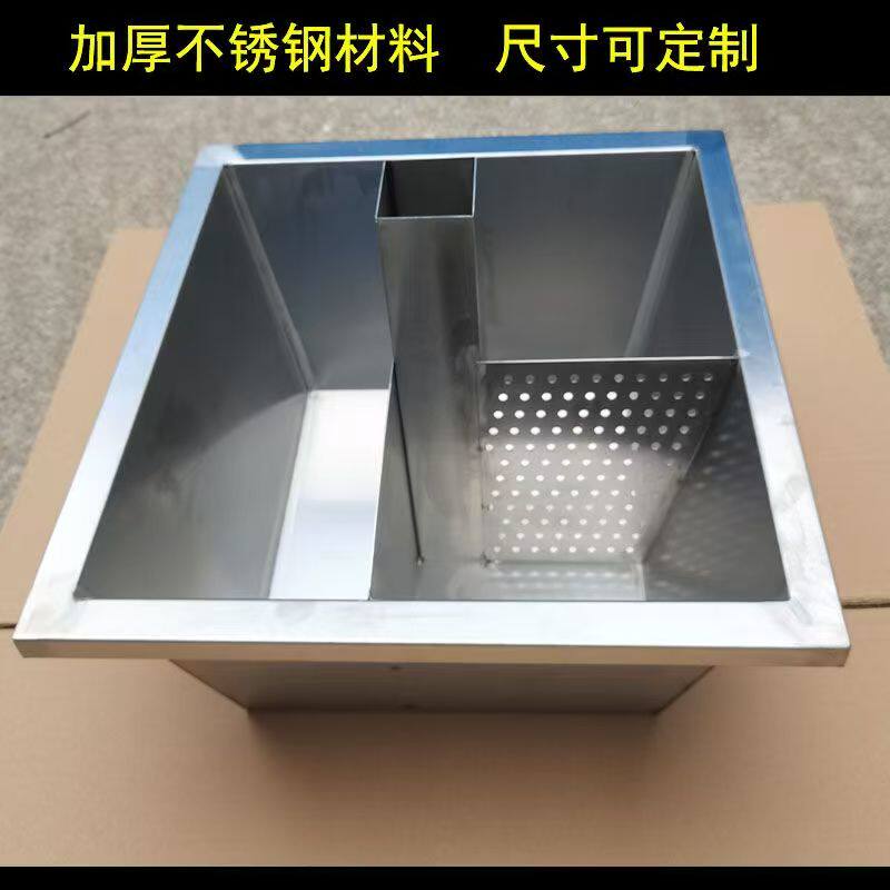 阜阳卷馍摊饼皮专用锅加厚不锈钢电磁炉款卤菜汤锅商用摆摊工具