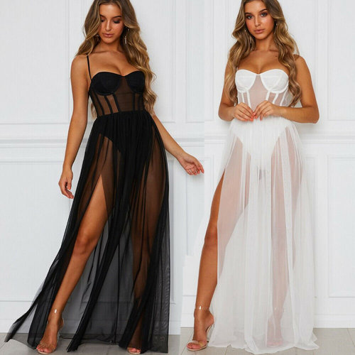 开叉连衣裙女开叉连衣裙女