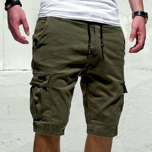 Fashion Loose Fit Sports Capris for Men 时尚宽松运动五分裤男
