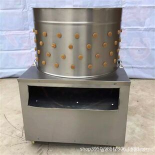 小型家禽白条鸡拔毛机 60型铜线电机脱毛机 大鹅宰杀褪毛设备