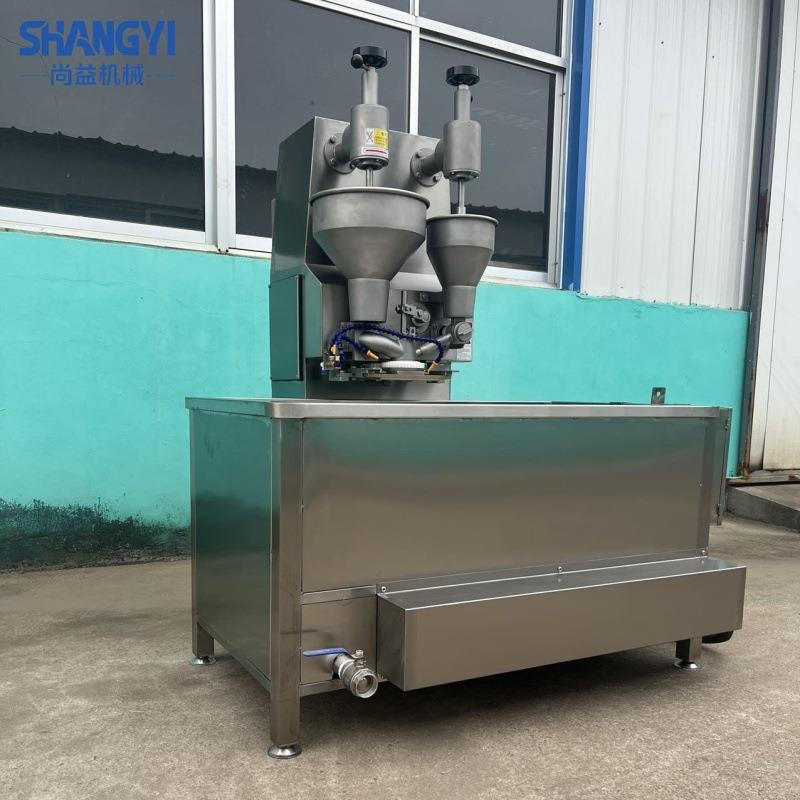 黄花鱼肉丸成套加工流水线肉丸机器全自动一体机丸子成型预煮机