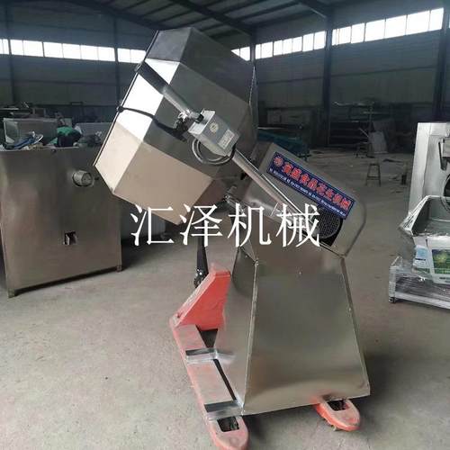 食品调味机花生拌料机八角滚筒拌料机全自动拌料机食品拌料机