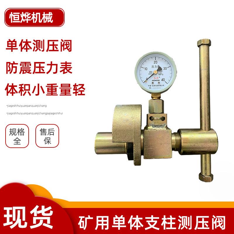 供应DZ-YQ2单体液压力支柱测压阀手抡式工作初撑阻力检测仪