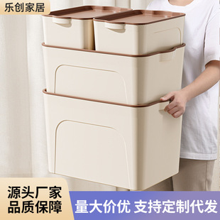日本进口无印收纳箱衣服家用整理神器箱筐加大加厚便捷床底卧室衣