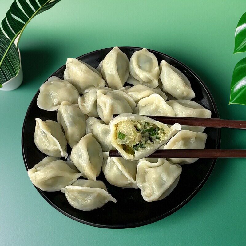5斤大水饺海鲜鲅鱼水饺冷冻水煮饺手工商用新鲜早餐李福全半成品