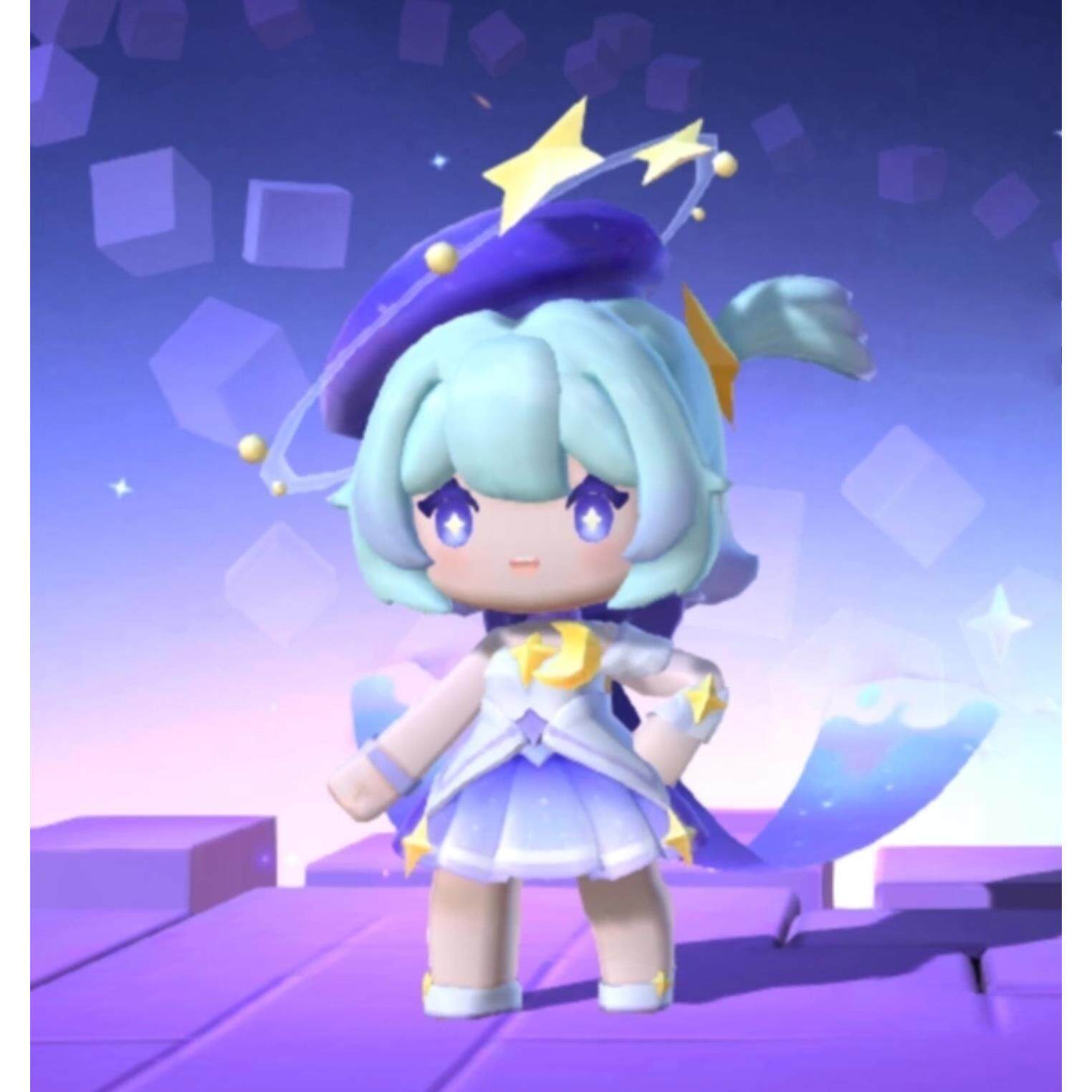 迷你世界星璃皮肤,星璃来自宇宙银河的神秘少女愿望光谱修复宇宙