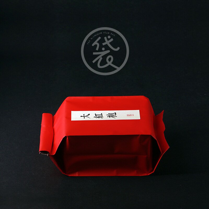 极速销150g25l0g茶叶内袋纯色加厚防潮防水铝箔袋彩色镀铝通用锡