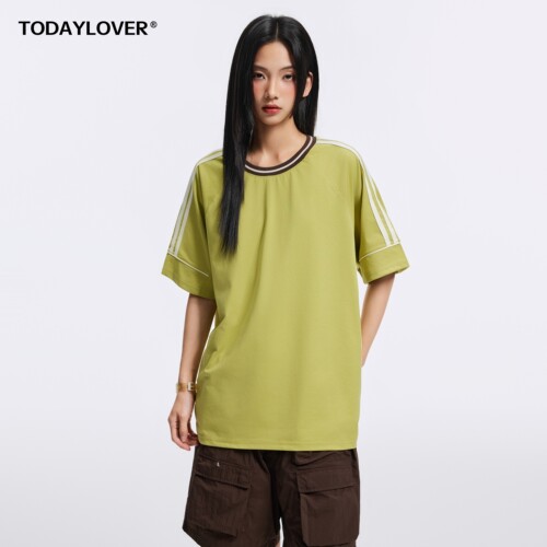 TODAYLOVER户外凉感短袖T恤女