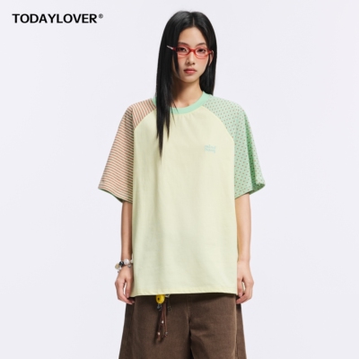 TODAYLOVER索罗娜凉感圆领T恤女