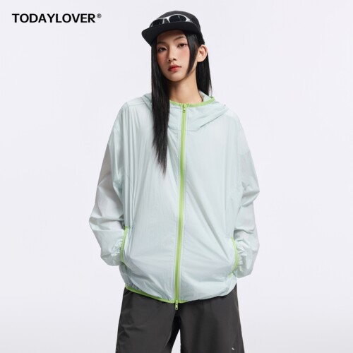 TODAYLOVER撞色防晒衣女夏季