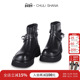 特价 55折 CHULISHANA 预见 金属球短筒靴厚底增高切尔西靴子