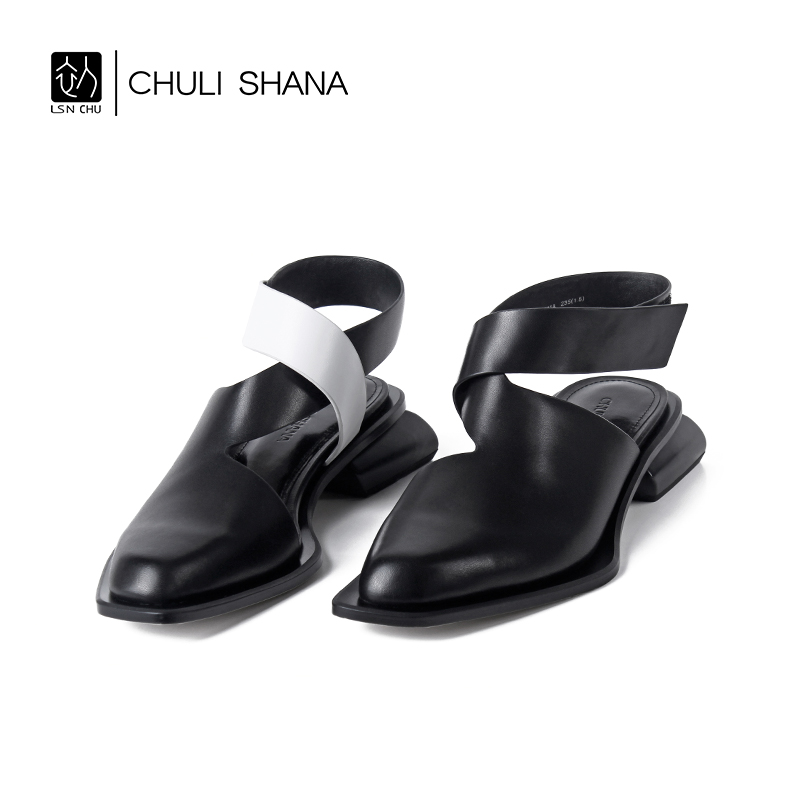小众粗跟凉鞋CHULISHANA