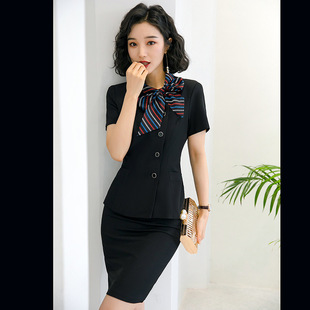 酒店工作服保洁服长袖秋季女装火锅店员工装餐饮饭店服务员