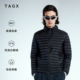 试用链接 TAGX探观羽绒服男式 冬季 2025年新款 蓬鹅绒立领外套