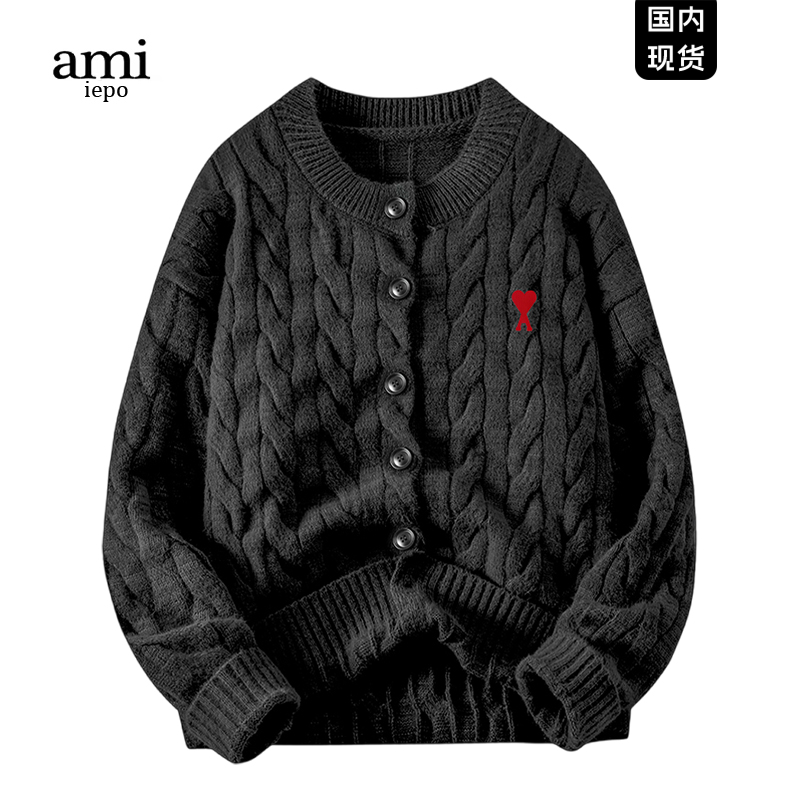 Ami官网针织衫毛衣冬季新品男