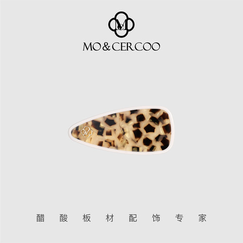 MoCercoo原创设计醋酸边夹卡子