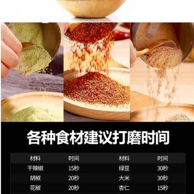 耀克打粉碎磨粉机家用超细小型五谷杂粮电动研磨机器干磨咖啡豆机