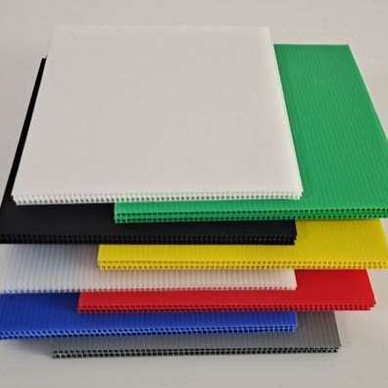 防静电pp塑料中空板周转箱垫板框架箱格挡刀卡瓦楞板密度万通板材