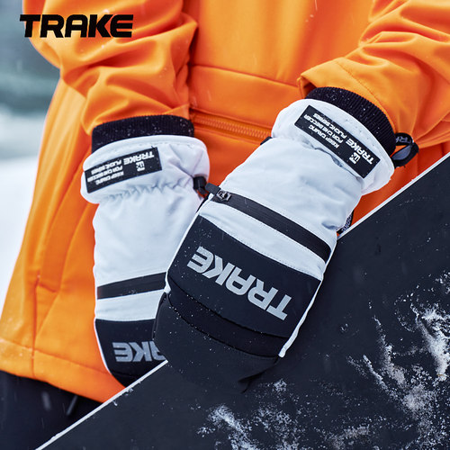 防水透气滑雪手套TRAKE保暖