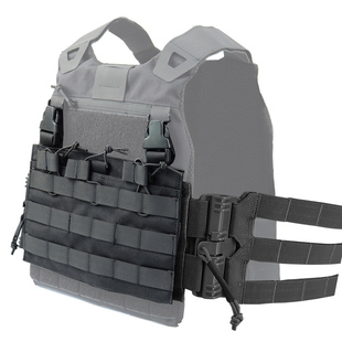 FCSK战术背心套装 三联袋扩容转换模板战术背心面板军迷配饰molle