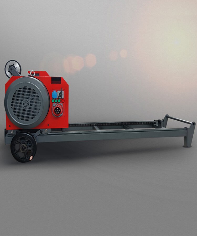 广东电动遥控混凝土切割液压绳锯机桥梁矿山金刚石锯绳切割破拆