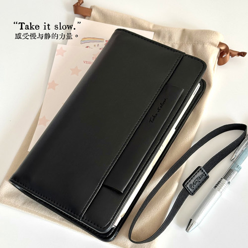 A6per皮质活页手帐本国产K环