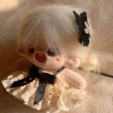 Хлопковая милая кукла, абрикосовое ретро платье-комбинация, комплект, 10см, в стиле Шанель, детская одежда, новая коллекция