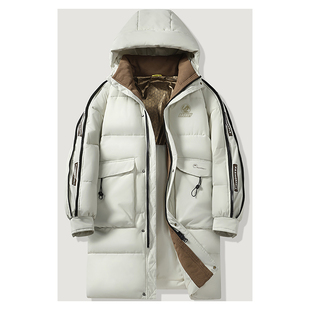 【金阳104】BAD BOY中长款加厚连帽棉服BYW25104